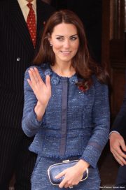 Duchess Kate wears Rebecca Taylor to the Scott Amundsen Reception