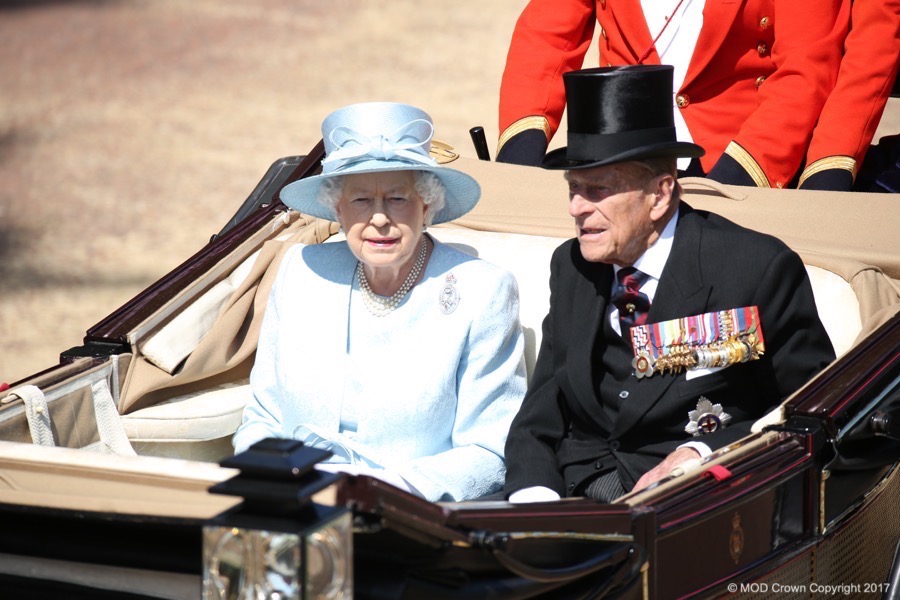 Trooping the Colour is the celebration of the Queen's Official birthday