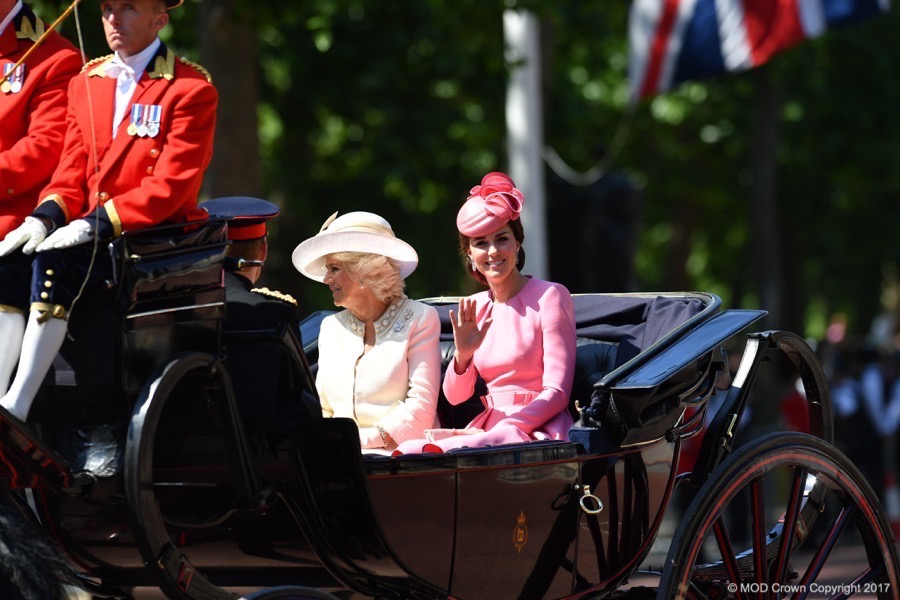 Kate Middleton at Trooping the Colour Parade 2017