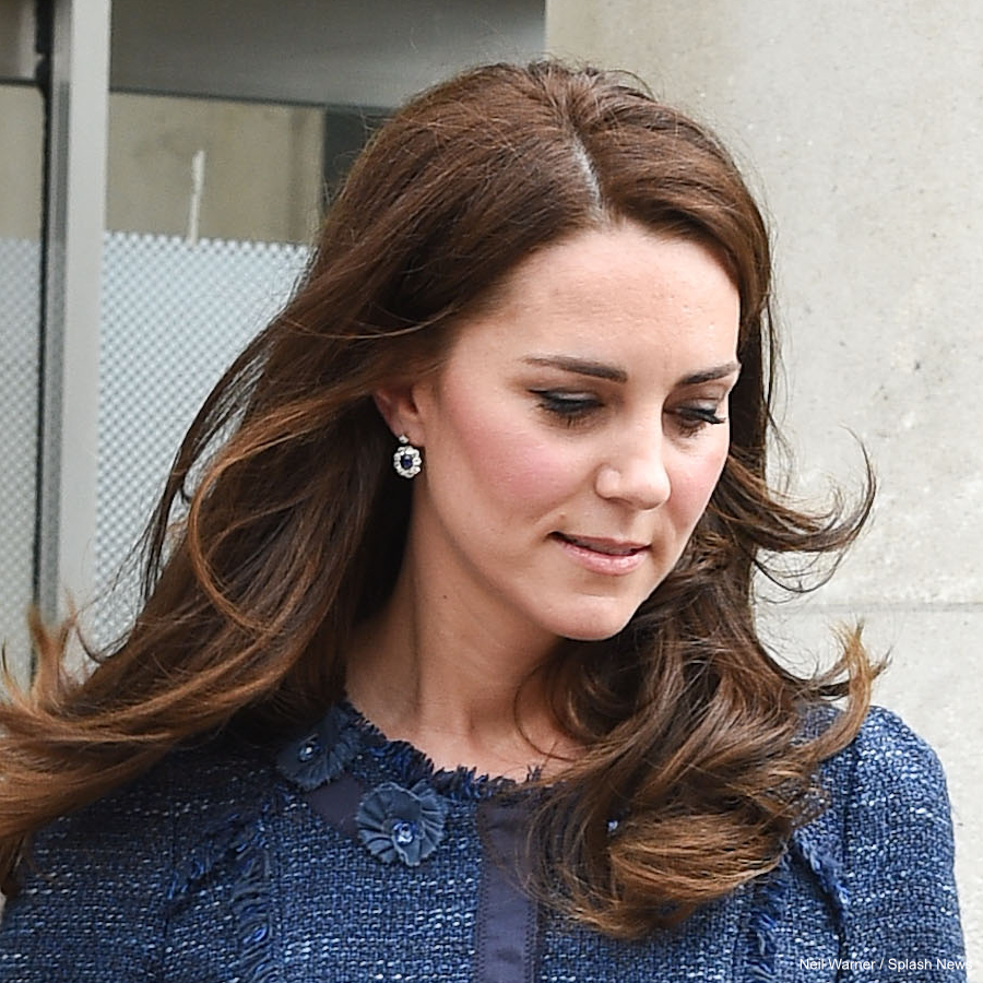Kate Middleton's Sapphire and Diamond Earrings