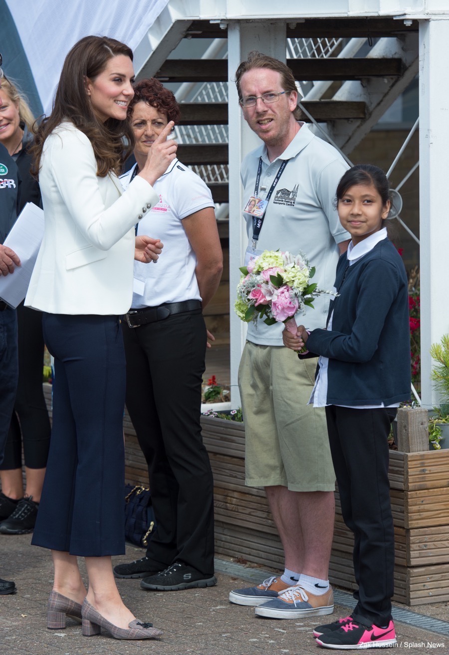 Kate Middleton attends the final 1851 Trust Roadshow