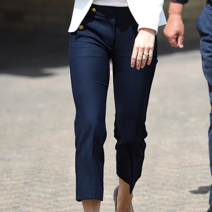 Kate Middleton's J.Crew Sailor Pants in Navy Blue