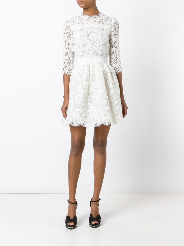 Kate Middleton's White Lace Dress by Alexander McQueen