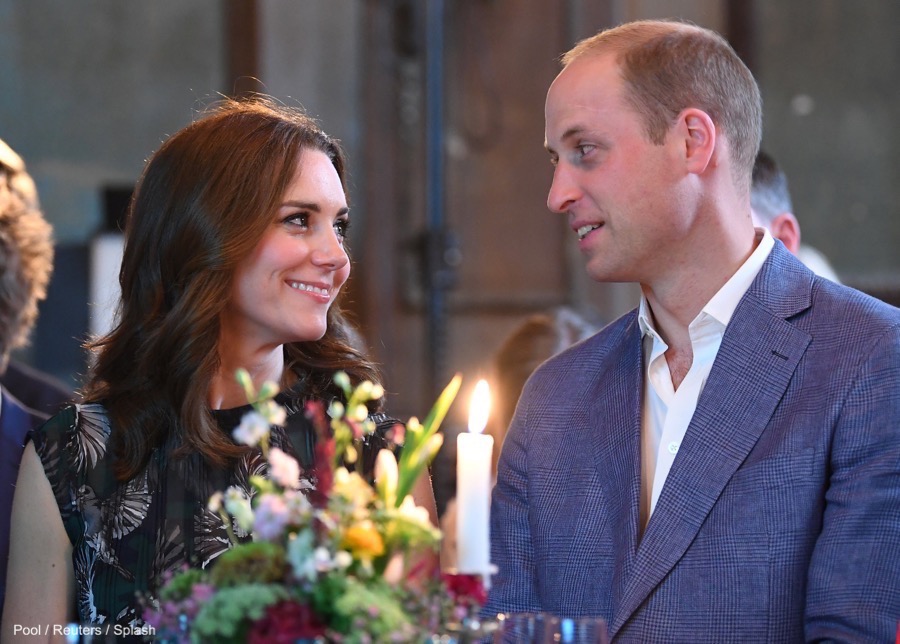 William and Kate visit the Clärchens Ballhaus ballroom in Berlin, Germany during the Royal Tour