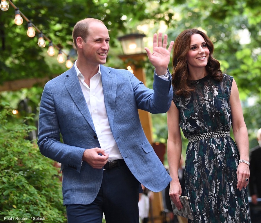 William and Kate visit the Clärchens Ballhaus ballroom in Berlin, Germany during the Royal Tour