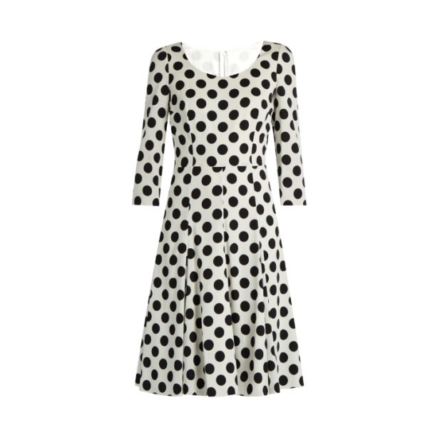 dolce and gabbana black and white dress