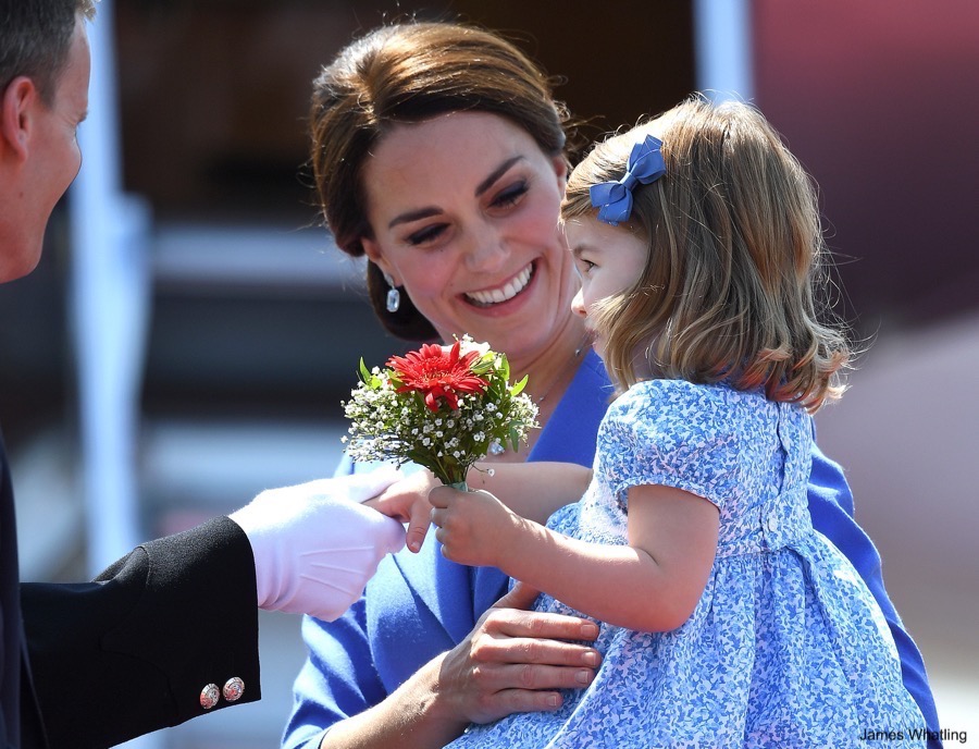 William, Kate, George and Charlotte visit Berlin, Germany