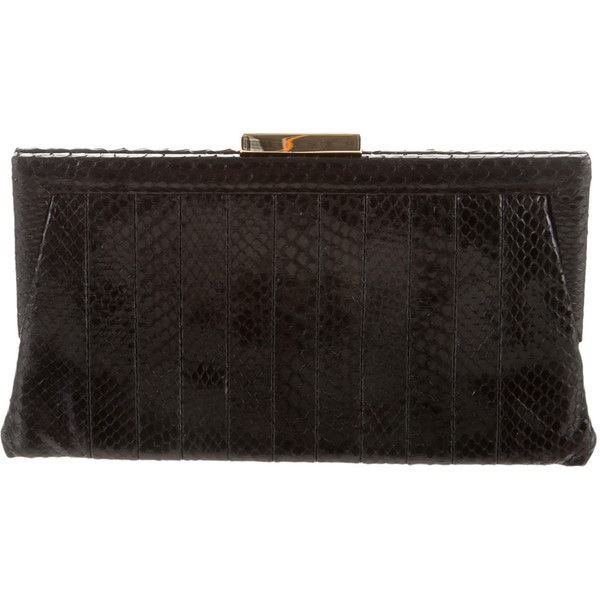 Kate's Anya Hindmarch clutch in black