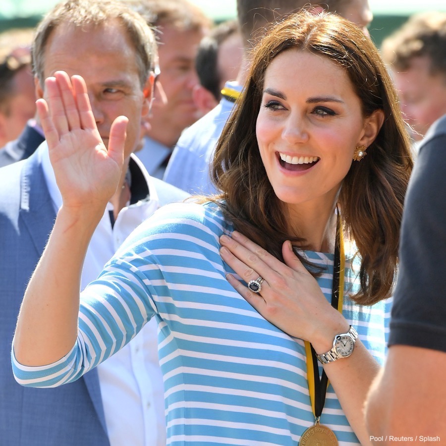 Kate Middleton in Heidelberg, Germany.  