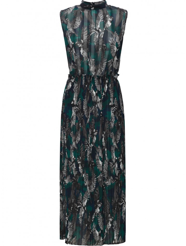 Markus Lupder Wild Sparrow Arabella Dress in Teal