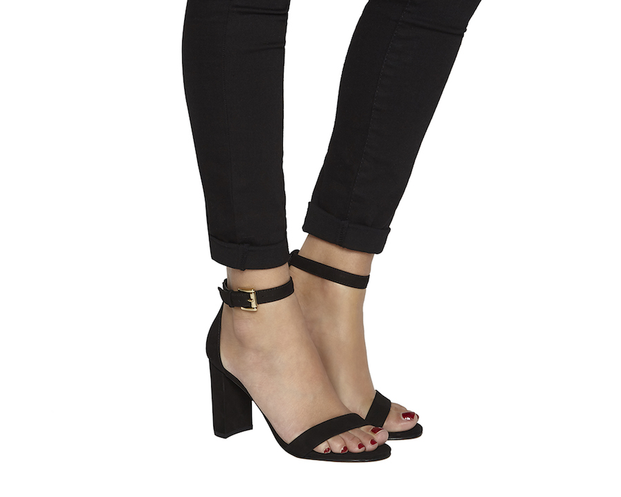 office nina block heel sandals