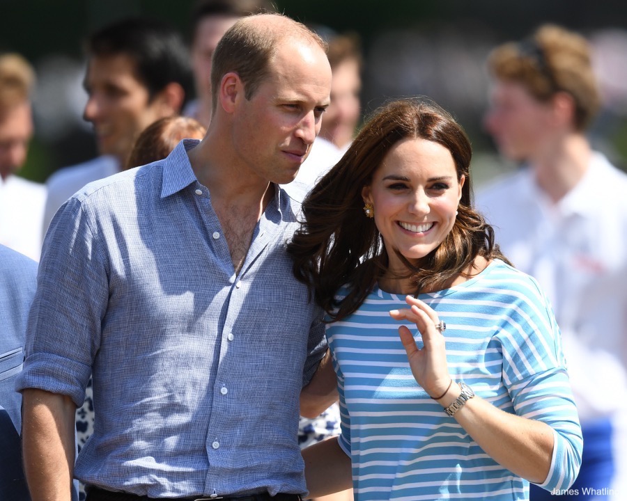 William & Kate take part in a rowing competition in Heidelberg, Germany