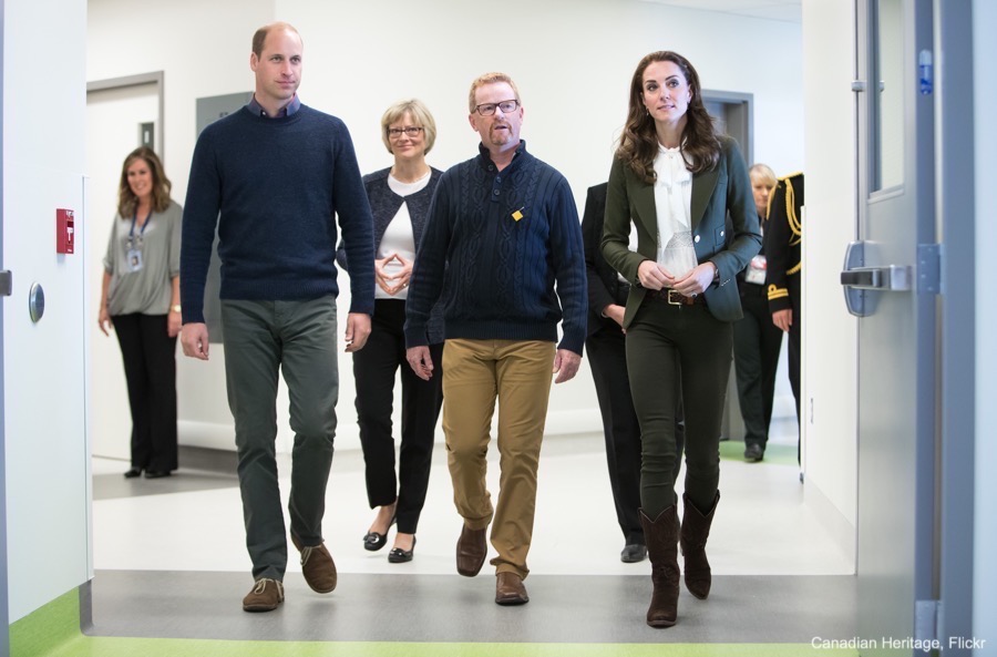 William and Kate visit Haida Gwaii Hospital and Health Centre