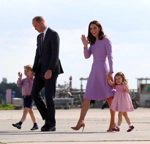 Prince William and his wife Kate Middleton visit Hamburg in Germany.
