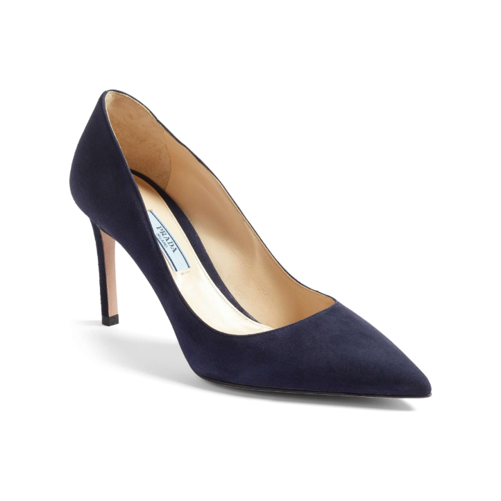 Kate Middleton's Blue Prada Point Pumps