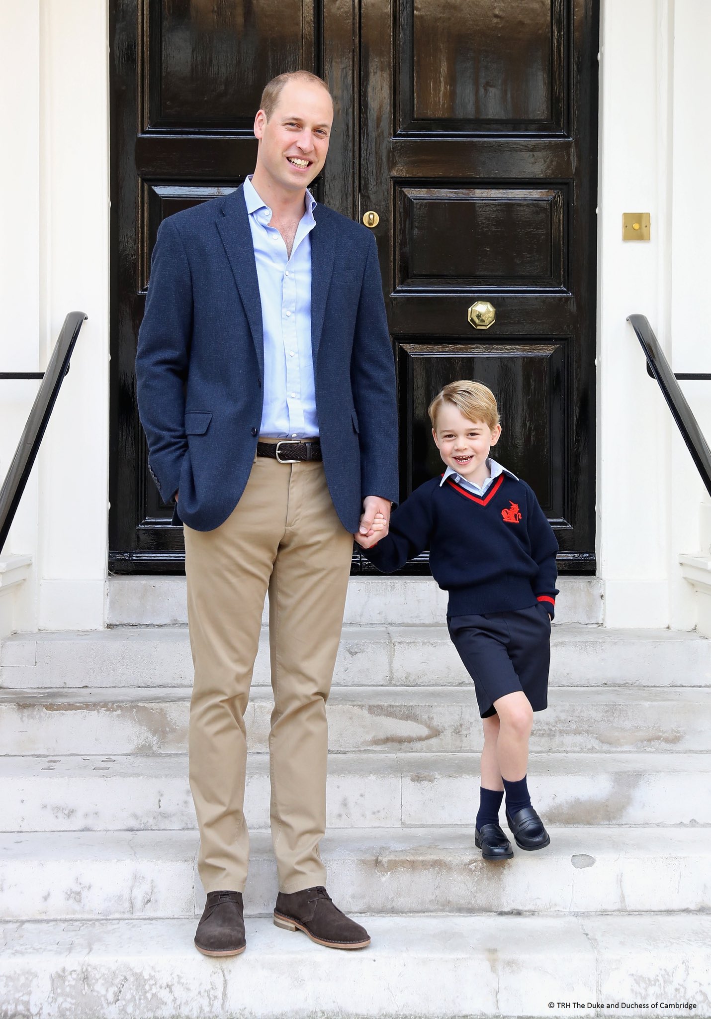 Prince George and Prince William