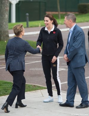 Kate Middleton Embraces Sporty Chic for Her Visit to the Lawn Tennis ...