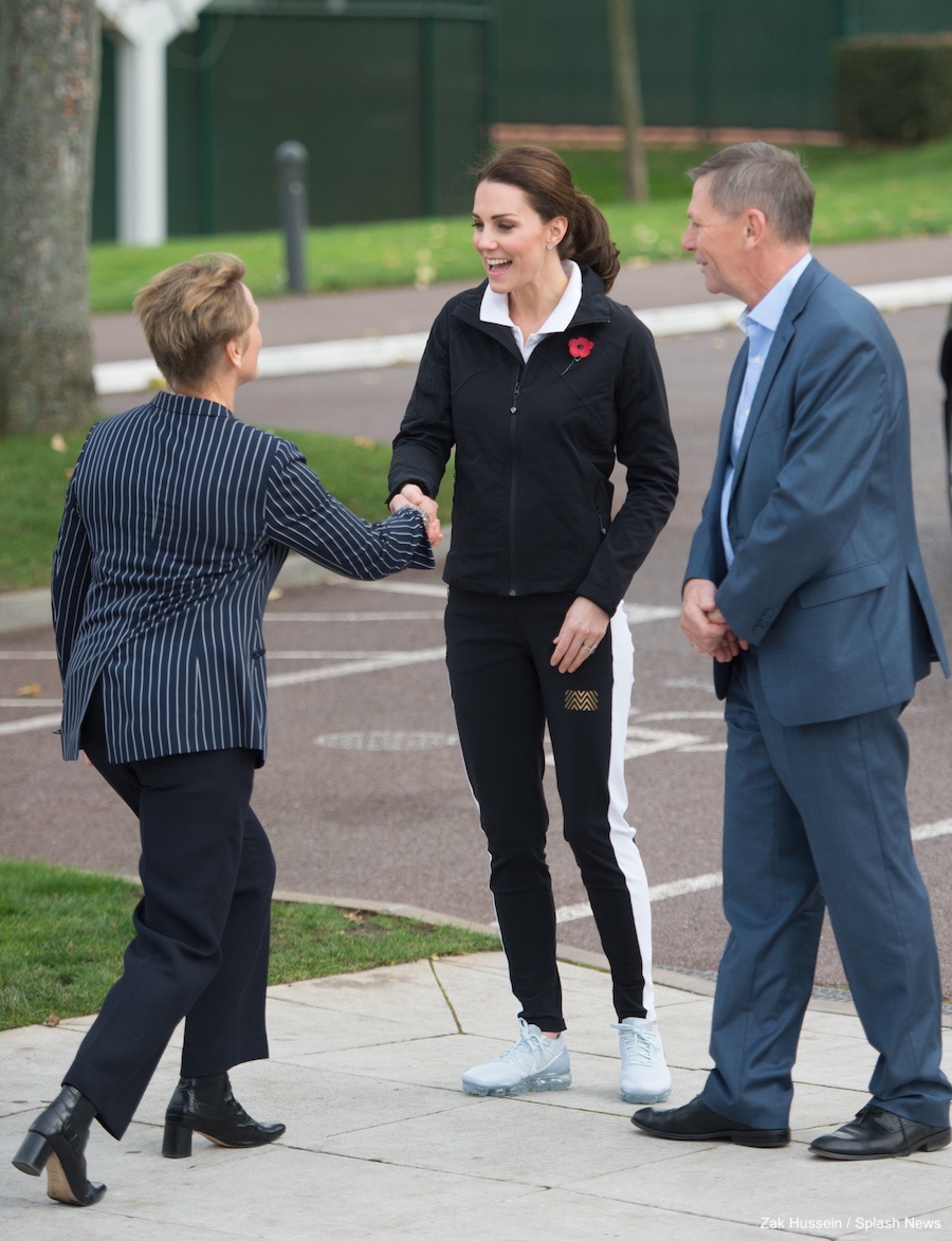 Kate Middleton visiting the LTA (Lawn Tennis Association)