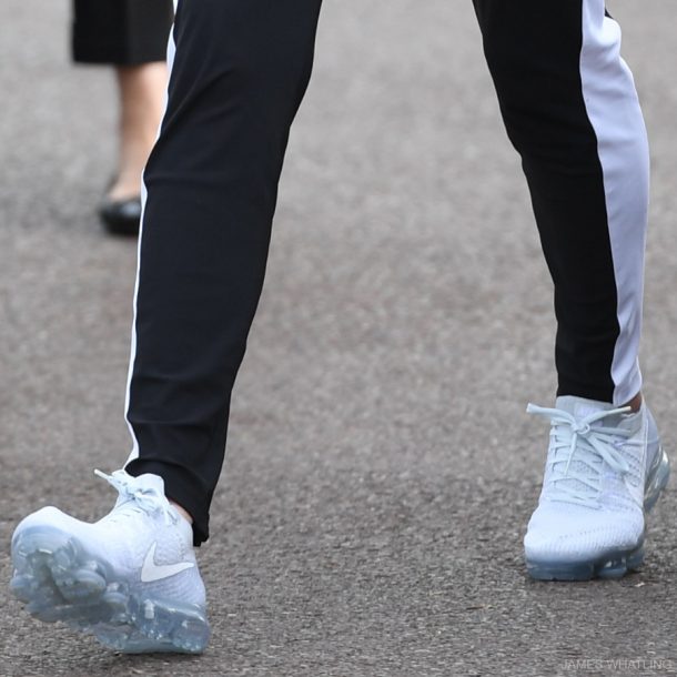 Kate Middleton wearing Nike Air trainers/sneakers to the Tennis event