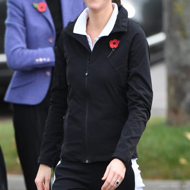 Kate Middleton PlayBrave black tennis jacket