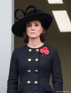 Kate Middleton wears D&G Coat To Thank Windsor Volunteers