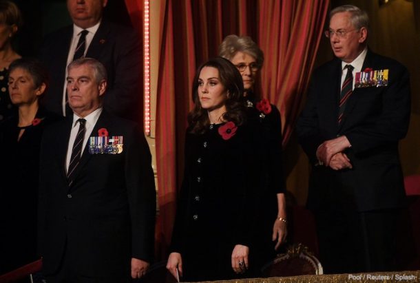 Duchess of Cambridge at the Festival of Remembrance 2017