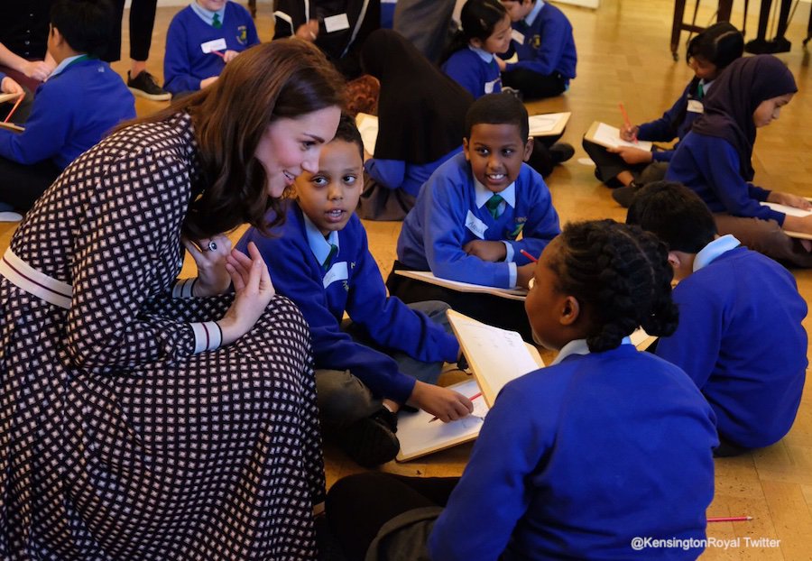 Kate Middleton at the Foundling Museum