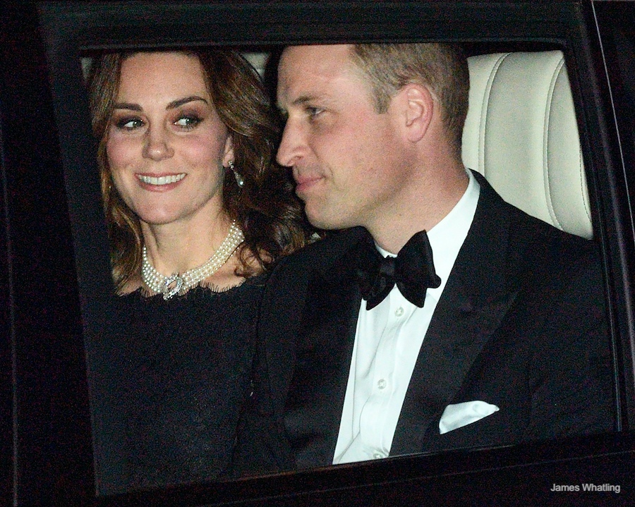 William and Kate attend the Queen and Prince Philip’s 70th anniversary dinner