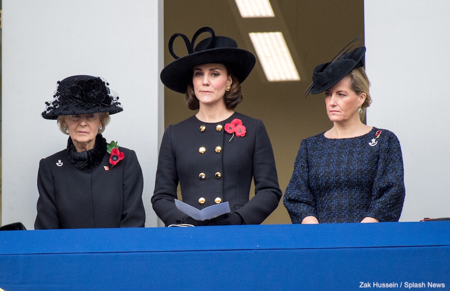 Kate at the 2017 National Service of Remembrance