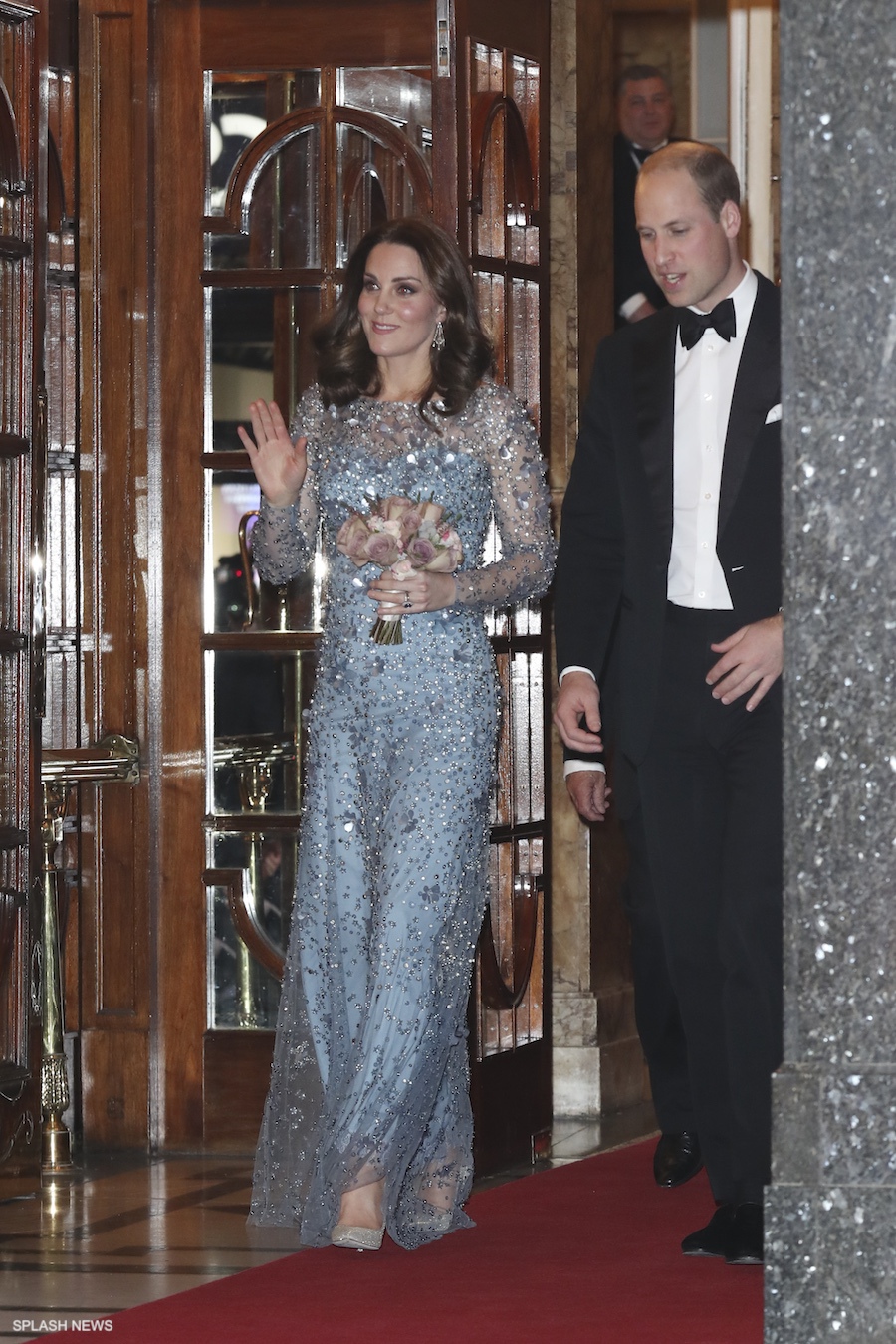 William and Kate attend the Royal Variety Performance 2017