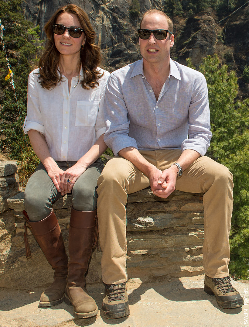 Kate Middleton keeps it casual for three-hour hike to monastery