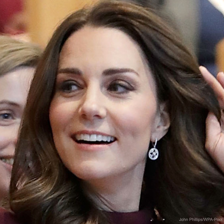 Kate Middleton's diamond earrings at the Place2Be conference