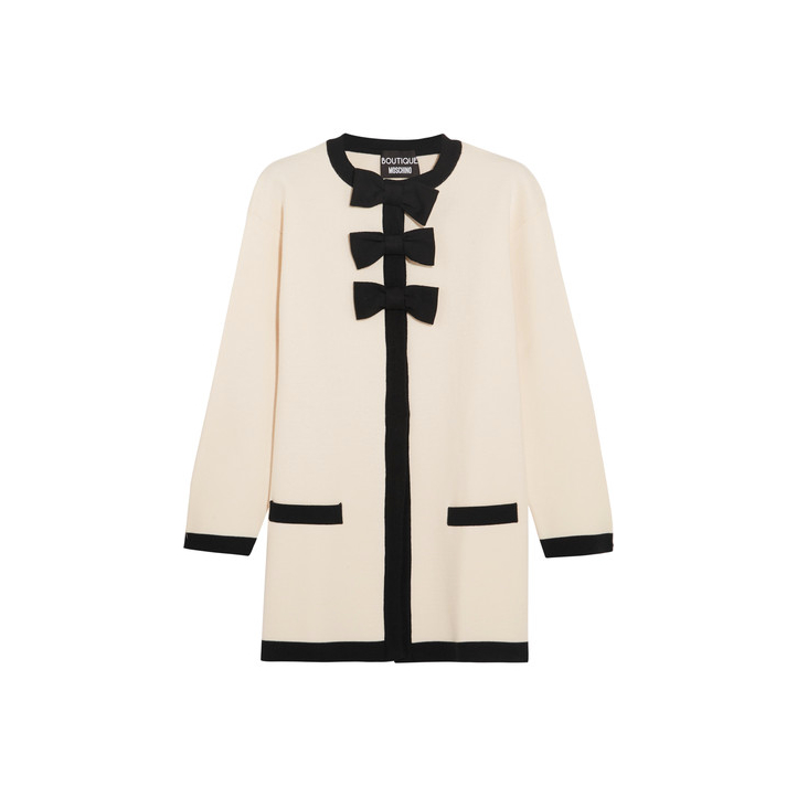 Moschino Boutique Bow Cardigan