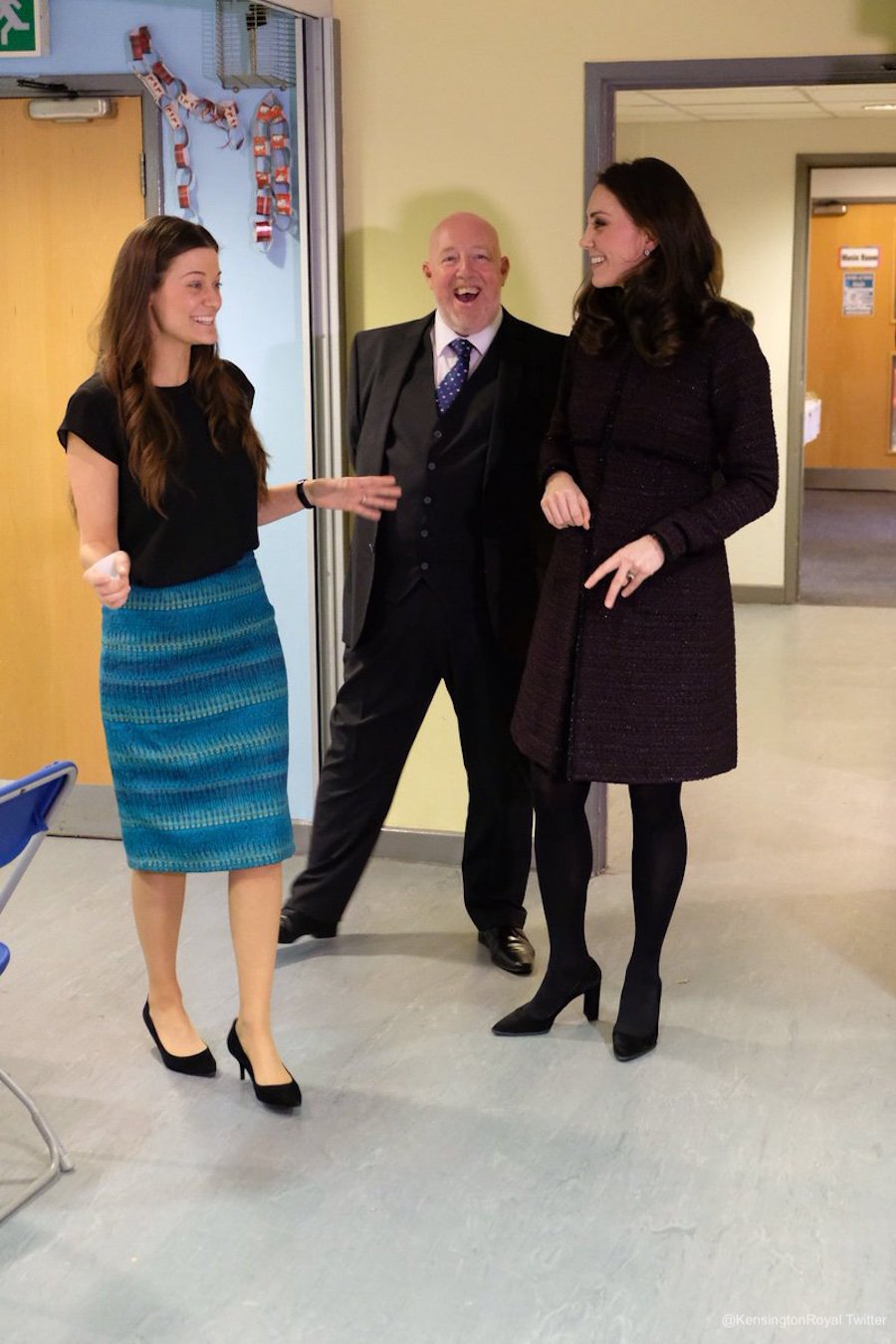 Kate Middleton at the Rugby Portobello Trust