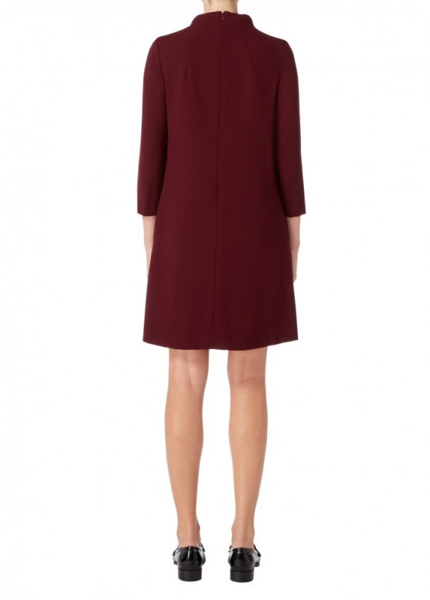 Goat Eloise Tunic dress in plum