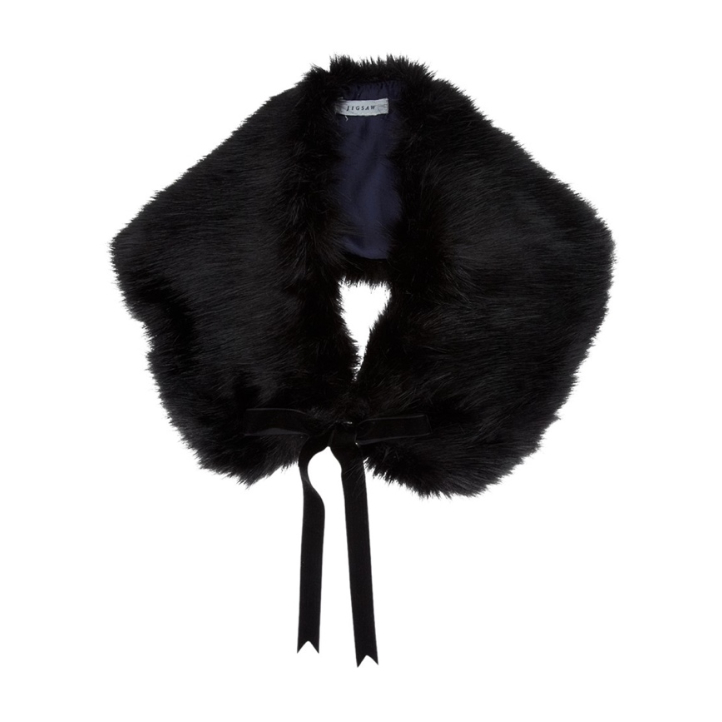 Jigsaw Faux Fur Tippet