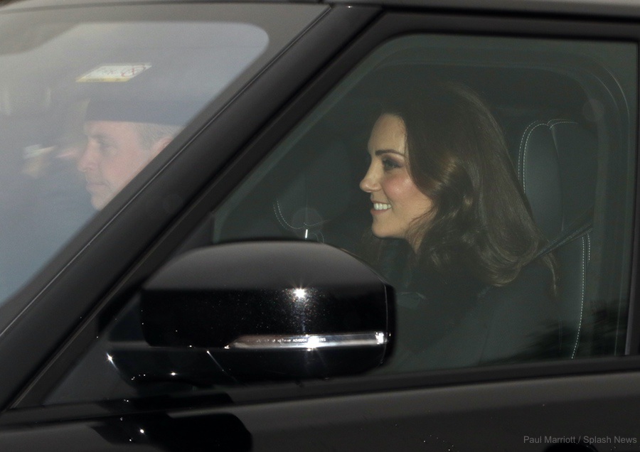 Kate Middleton attending the Queen's pre-Christmas Luncheon at Buckingham Palace