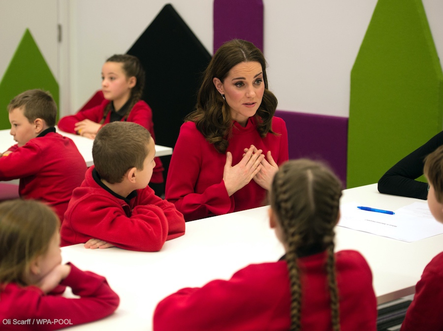 Kate Middleton during the BBC Stepping Out Session in Manchester