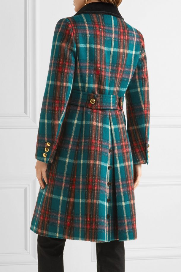 Kate Middleton's Plaid / Tartan Coat by Miu Miu