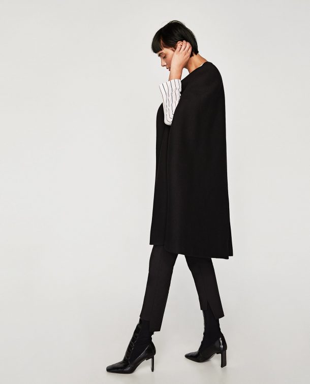 Zara long line cape