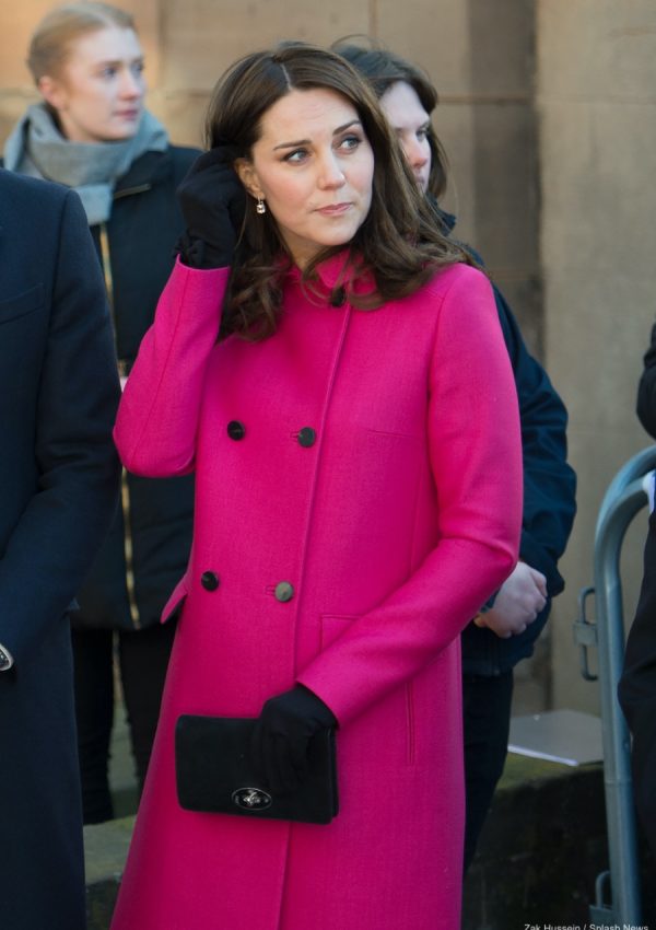 kate middleton pink blouse