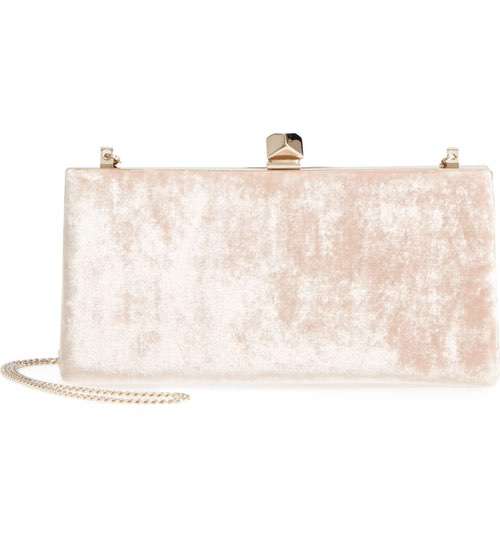 Jimmy Choo Celeste clutch in pink