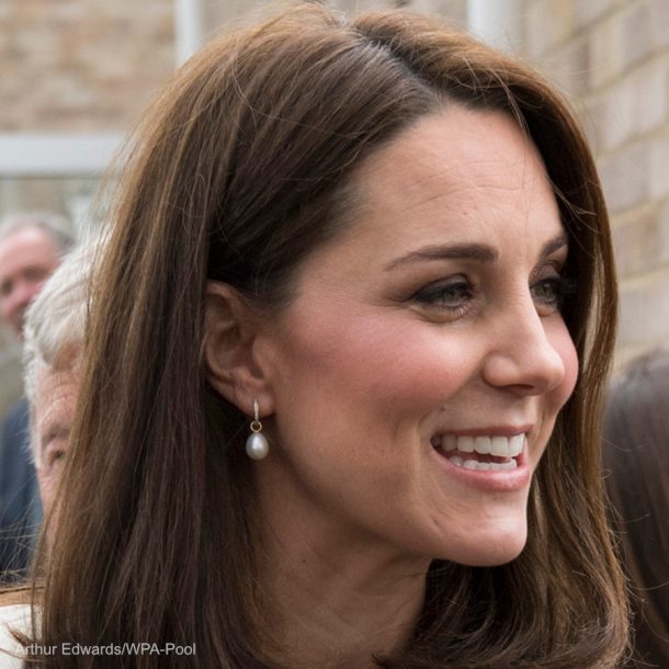 Kate Middleton pearl earrings by Annoushka