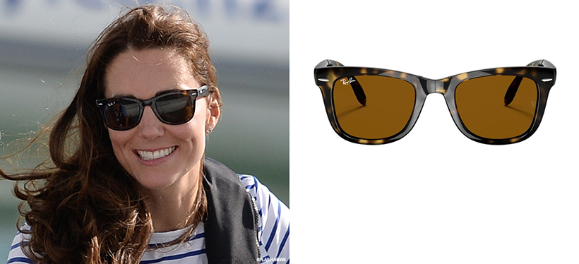 Kate Middleton's Folding Wayfarer Sunglasses in