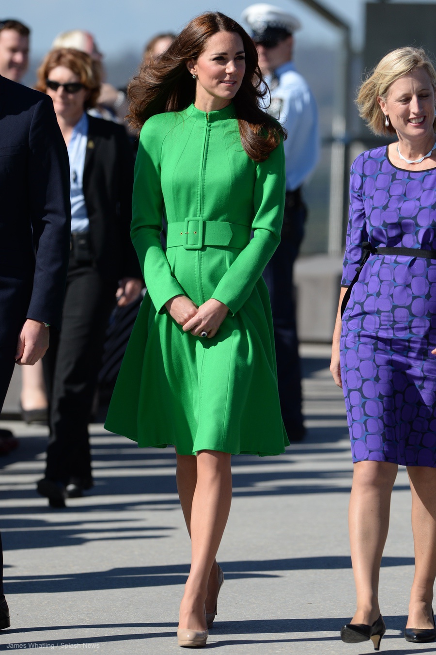 Kate Middleton visiting Canberra, Australia in 2014