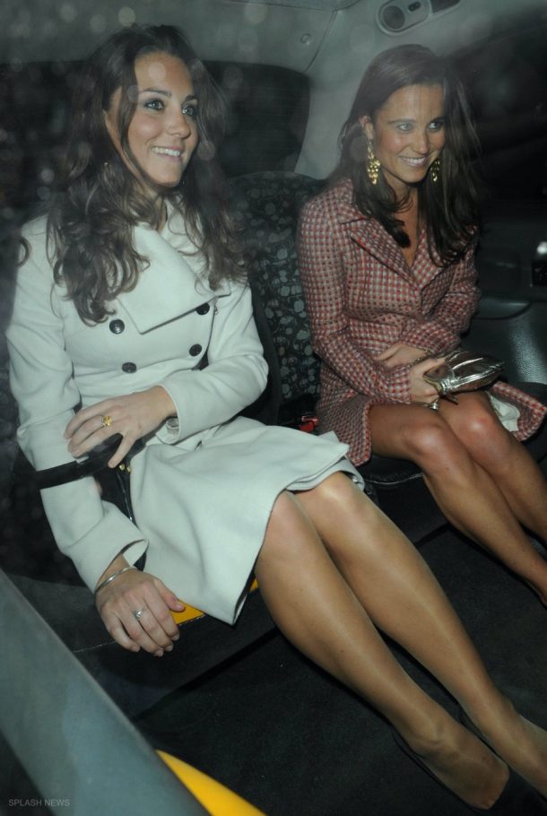 Kate Middleton and Pippa Middleton in 2008