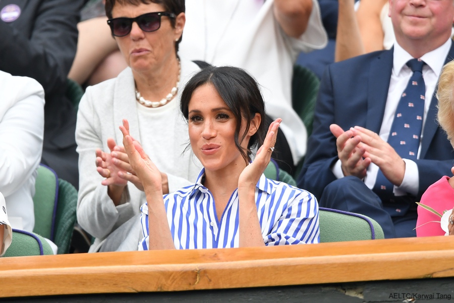 Meghan Markle at Wimbledon