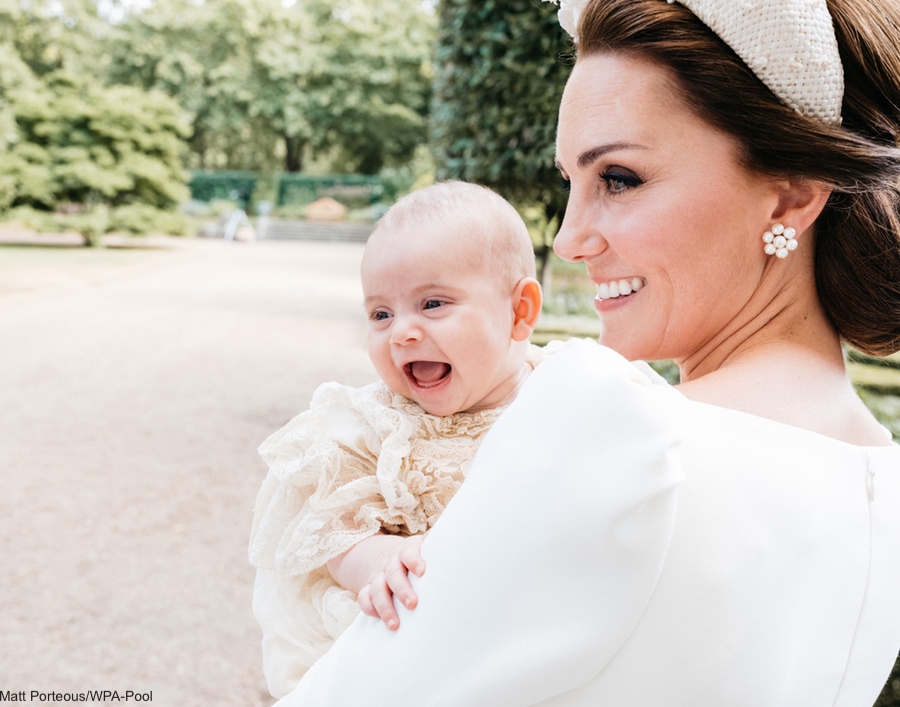 Prince Louis's Christening Photo