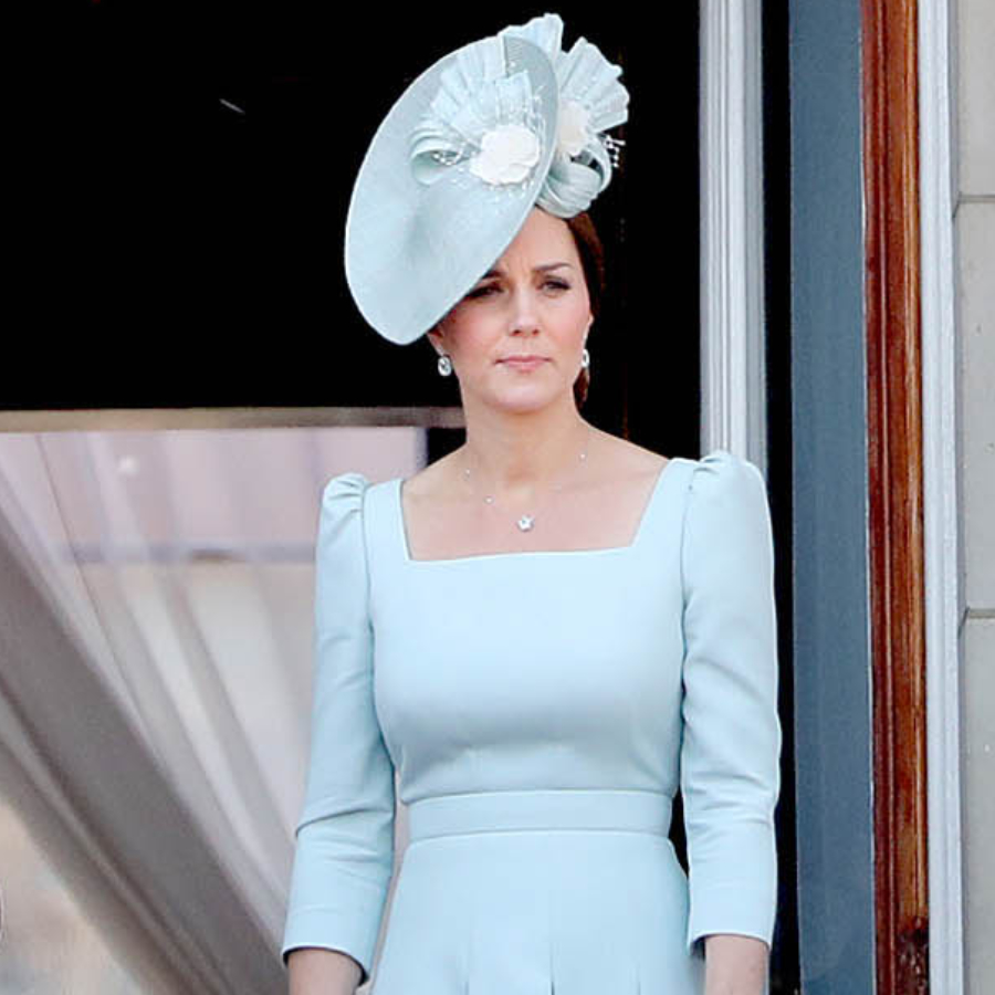 Kate Middleton's blue dress at Trooping the Colour 2018