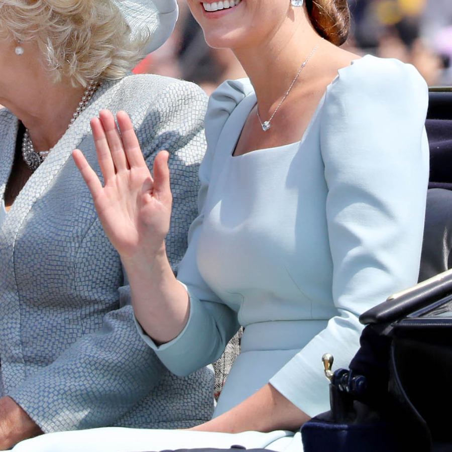 Kate Middleton's blue dress at Trooping the Colour 2018